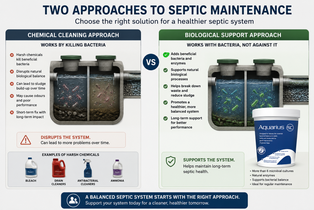 Chemical Cleaning vs Biological Support
